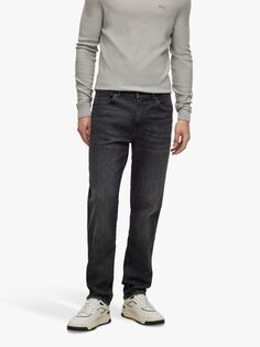 Джинсы HUGO BOSS Re.Maine Denim, черные