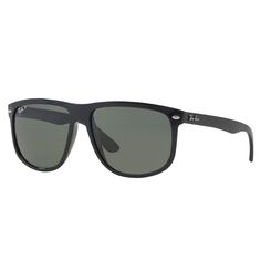 Солнцезащитные очки Ray-Ban RB4147 квадратные, поляризационные, черные