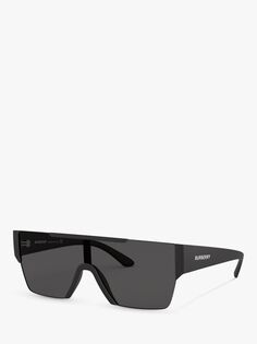 Мужские прямоугольные солнцезащитные очки Burberry BE4291, черные