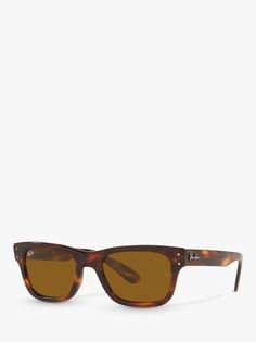 Мужские прямоугольные солнцезащитные очки Ray-Ban RB2283, полосатый Гавана