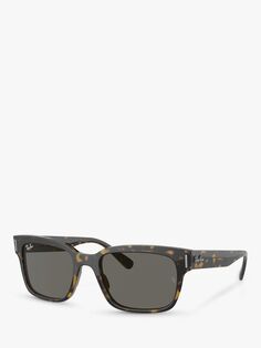 Мужские квадратные солнцезащитные очки Ray-Ban RB2190, Гавана/Черный