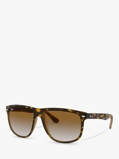 Квадратные солнцезащитные очки Ray-Ban RB4147, коричневые