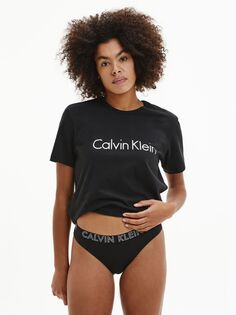 Хлопковые трусики бикини Calvin Klein Ultimate, черные