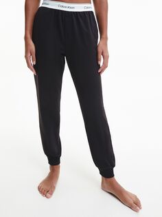 Джоггеры Calvin Klein Modern Loungewear, черный