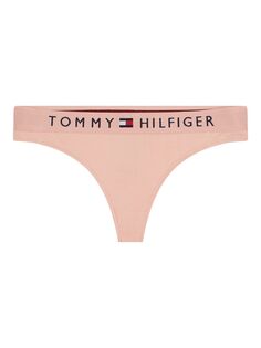 Стринги Tommy Hilfiger из эластичного хлопка, цвет розового загара