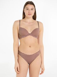 Calvin Klein Трусики бикини Seductive Comfort Lotus, Woodrose