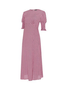Nothing&apos;s Child Luna Jilly Платье для беременных с геопринтом, розовое