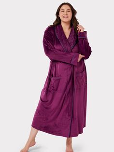 Велюровое платье мидакси Chelsea Peers Curve, фиолетовое