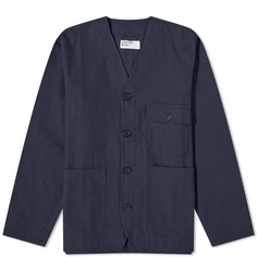 Куртка Universal Works Kyo Cotton Cabin, темно-синий