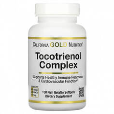 Комплекс токотриенолов с витамин Е California Gold Nutrition, 150 капсул