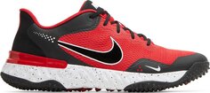 Кроссовки Nike Alpha Huarache Elite 3 Turf, черно-красный