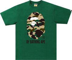 Футболка BAPE 1st Camo By Bathing Ape Tee &apos;Green/Yellow&apos;, зеленый