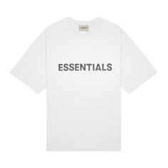 Футболка Fear of God Essentials T-Shirt &apos;White&apos;, белый