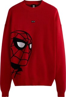 Толстовка Kith For Spider-Man Hero Crewneck &apos;Retro&apos;, красный