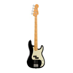 4-струнная бас-гитара Fender American Professional II Precision (черная) с жестким корпусом - кленовый гриф, ориентация для правой руки Fender American Professional II Precision Bass Guitar (Maple Fingerboard, Black)