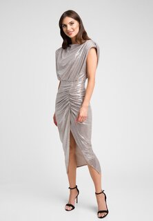 Коктейльное платье Swing Fashion, серый