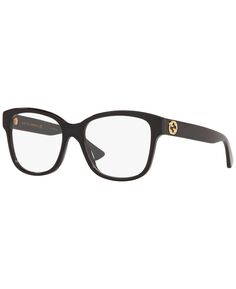 Женские прямоугольные очки, GC00166354-X Gucci, черный