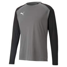 Вратарская футболка с длинным рукавом Puma Team Pacer, серый/черный