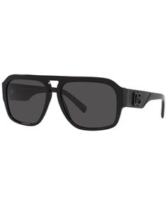 Мужские солнцезащитные очки, dg4403 58 Dolce &amp; Gabbana, черный