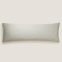 Чехол для подушки Zara Home Washed Linen, 140х50 см, серый