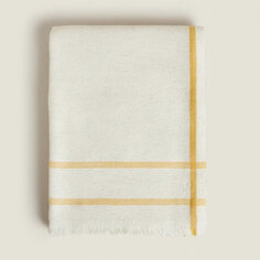 Одеяло Zara Home Striped, бежевый/желтый