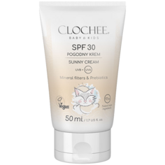 Clochee Baby &amp; Kids солнечный крем для лица для детей SPF30, 50 мл