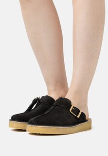 Шлепанцы Clarks Originals, черный