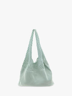 HVISK Hope Вязаная сетчатая сумка-шоппер, зеленый оттенок