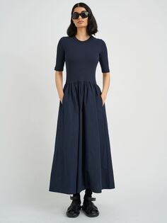 Платье макси InWear Dagnama, черное