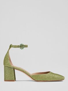LKBennett Darling D&apos;orsay Лакированные туфли-лодочки, зеленый L.K.Bennett