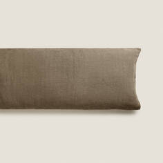 Чехол для подушки Zara Home Washed Linen, 140х50 см, хаки