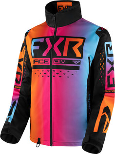 FXR Cold Cross RR Водонепроницаемая куртка для мотокросса, розовый/черный