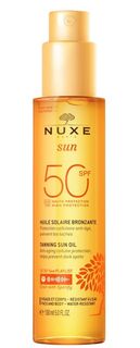 Nuxe Sun SPF50 масло для загара, 150 ml
