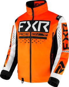 FXR Cold Cross RR Водонепроницаемая куртка для мотокросса, оранжевый/черный/белый