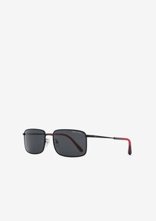 Квадратные мужские солнцезащитные очки Armani Exchange, черный