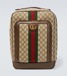 Рюкзак Gucci Ophidia Gg Medium Canvas, коричневый