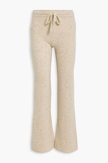 Спортивные брюки Donegal из смесового кашемира MONROW, кремовый