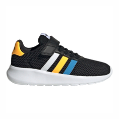 Кроссовки adidas Lite Racer 3.0 El K, черный/белый/мультиколор