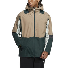 Куртка Adidas Th Comu Wv, бежевый/зеленый