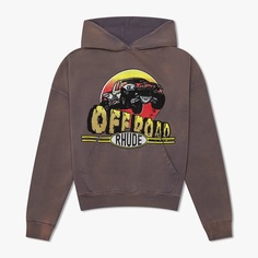 Худи Rhude Off Road Vintage, серо-коричневый