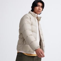 Пуховик Uniqlo Ultra Light, светло-бежевый