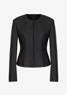 Куртка из искусственной кожи Armani Exchange, черный