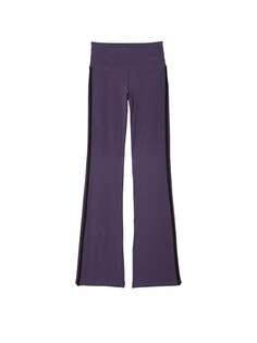 Леггинсы Victoria&apos;s Secret Cotton High-Waist Flare, темно-фиолетовый
