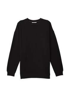 Свитшот Victoria&apos;s Secret Cotton Fleece Mock Neck, черный