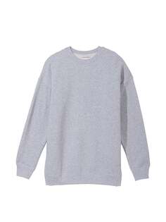 Свитшот Victoria&apos;s Secret Cotton Fleece Mock Neck, серый