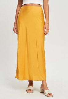 Длинная юбка CALLI, желтый меланж