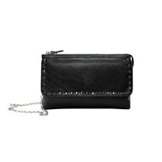 Сумка Pull&amp;Bear Studded Crossbody, черный