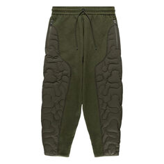 Спортивные брюки Moncler Genius x Salehe Bembury Padded Unisex, темно-зеленый