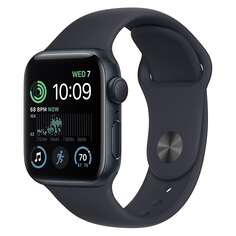 Умные часы Apple Watch Series SE Gen 2 (GPS + Cellular), 40 мм, M/L, Midnight/Midnight