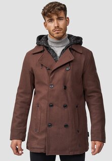 Короткое пальто Indicode, коричневый